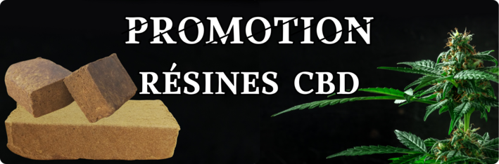 Résine cbd promo